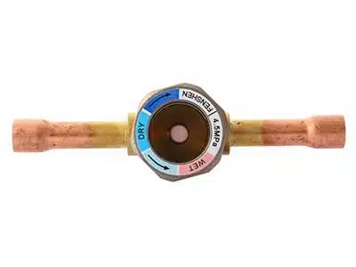 Sight glass|Moisture indicator sight glass